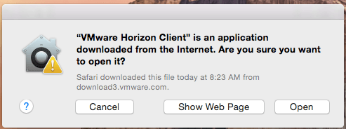 horizon app for mac